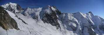 Mont-Blanc, Tr la-Tte, Le Blanche, Aiguille des Glaciers