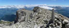 panoramique pris du Col du Petit Obiou