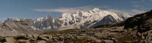 de l'Aiguille du Midi au Mont Blanc