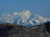 vue sur le Mont Blanc