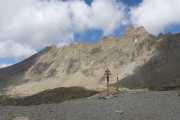 Col de Gypière face aux Aiguilles de Chambeyron