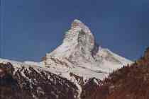 le Cervin vu de Zermatt