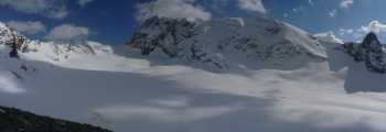 le Haut Glacier d'Arolla et le Mont Brulé